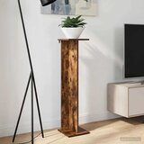  Stalak za biljke Dimljeni Hrast 25 x 25,5 x 100,5 cm | shoptok.hr