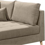MID.YOU KOTNA SEDEŽNA GARNITURA, mikrovelur peščene barve | Shoptok.si