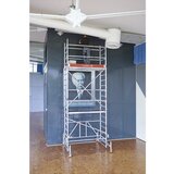 Layher Aluminijast zložljiv oder ZIFA, ploščad 1,80 x 0,75 m, višina odra 3,98 m | Shoptok.si