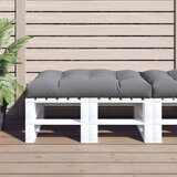 vidaXL Blazina za palete siva 120x80x12 cm blago Cene