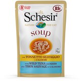 Schesir Cat Soup 6 x 85 g - Divja tuna & sipa Cene
