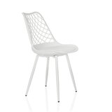 MID.YOU Vrtni Stol Begio S, Bela | Shoptok.si