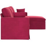 SOFA Vinska crvena 228 x 134 x 80 cm Baršun | shoptok.hr