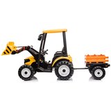 Traktor na akumulator s prikolicom Hercules 24V - žuti | shoptok.hr
