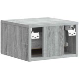  Noćni ormarić za montažu na zid Siva sonoma 34 5 x 33 x 20 cm | shoptok.hr