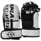 INF Rokavice za boks s pol prsti - MMA, sparing, vreča za udarjanje in kickboxing White L, (5000078435) | Shoptok.si