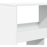  Regal za knjige bijeli 100 x 33 x 125,5 cm konstruirano drvo | Eponuda.com