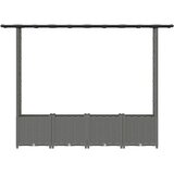  Povišeni krevet s mrežom i krovom Svjetlosiva 203 x 40 x 136 cm | Eponuda.ba