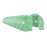  Staklenik s čeličnim okvirom zeleni 48 m² 16 x 3 x 2 m | Eponuda.ba