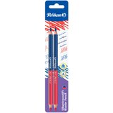 Pelikan Debelo pisalo za vezanje rdeče/modro, pretisni omot 2, (21656096) | Shoptok.si
