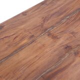  Radni stol s ladicama bijeli 117 x 57 x 75 cm masivni mahagonij | shoptok.hr