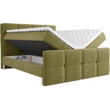 Esposa POSTELJA Z VZMETNICO 160 cm x 200 cm , tekstil olivno zelena | Shoptok.si