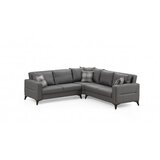 Atelier Del Sofa ugaona garnitura kristal rest 2+Corner+2 dark grey Slike