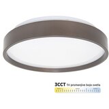 Mitea Lighting led plafonjera braon 15W 220~240V 3CCT 3000/4000/6500K fi260mm smd M205540-BR Cene