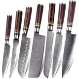  Set damask kuhinjskih noževa KA-20050 - Smeđa KP20050 | shoptok.hr