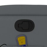  Masažni naslonjač od umjetne kože sivi | shoptok.hr