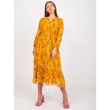 RUE PARIS Dress-RO-SK-ELB-2309.98-dark yellow | Shoptok.si