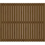  Uzglavlje za krevet boja meda 127,5x3x110 cm masivna borovina | Eponuda.ba