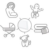 BabyOno Get Ready Hygienic Underpads jednokratne podloge za previjanje 60x90 cm 12 kom | shoptok.hr