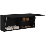 vidaXL Kupaonski zidni ormarić crni 100x25x40 cm izrađeno drvo | shoptok.hr