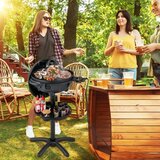 Vrt Električni BBQ žar, 1200 W električni žar z 2-consko neoprijemljivo ploščo za žar | Shoptok.si
