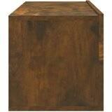  Zidni TV ormarići 4 kom dimljeni hrast 100 x 30 x 30 cm drveni | shoptok.hr