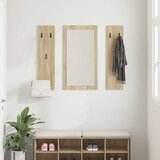  Vješalica za kapute na zidu Zidne Sonoma hrast 96 x 1,5 x 90 cm | shoptok.hr