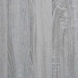 vidaXL Stolić s beskonačnim LED svjetlima boja hrasta 70x50x30 cm | shoptok.hr