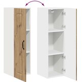 vidaXL Zidni kuhinjski ormarić Zidne Umjetnički hrast 30 x 31 x 100 cm | shoptok.hr