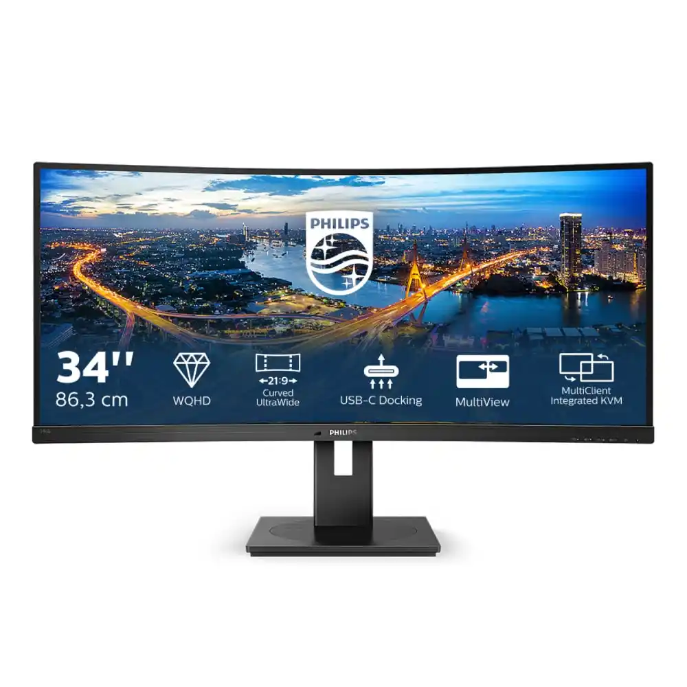 Philips monitor 34 346B1C VA 3440x1440 UltraWide DP HDMI USB-C | shoptok.hr