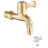 INF Medeninasta avtomatska pipa za pralni stroj 1/2" dovod Model 1, (21638823) | Shoptok.si