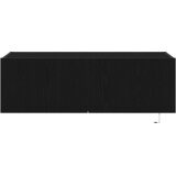 TV zidni ormar Zidne 2 pcs Crni hrast 100 x 35 x 31 cm | Eponuda.com