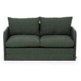 Atelier Del Sofa Dvosjed na razvlačenje Saga, 128 x 70 x 66 cm, Zelena | Eponuda.ba