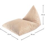 Wigiwama Svjetlo smeđa vreća za bebe od samta Big Lounger – | shoptok.hr