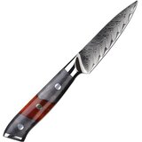 IZMAEL Damasku kuhinjski nož YA-37550 - Paring / Crvena / Siva | shoptok.hr
