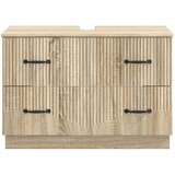  Kupaonski ormarić za sudoper HOORN Hrast sonoma 82 x 41 x 56 cm | shoptok.hr