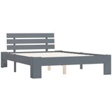  Za krevet od masivne borovine sivi 140 x 200 cm | shoptok.hr