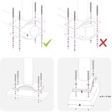  Uvlačiva bočna tenda za terasu 140 x 300 cm plava | shoptok.hr