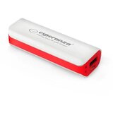 Powerbank ESPERANZA JOULE, 2200mAh, WHITE/RED, EMP103WR | Eponuda.ba