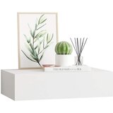  Zidna polica s ladicom bijela 40 x 23,5 x 10 cm MDF | shoptok.hr
