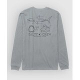Salty Crew Great White Majica z dolgimi rokavi quarry | Shoptok.si