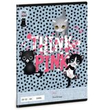 Ars Una Brezčrtni zvezek : Think Pink A/5 20-32 | Shoptok.si