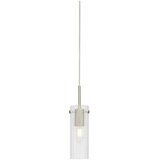 Markslöjd 109013 - Luster na sajli TIBIA 1xE14/40W/230V transparentno/mesing u