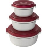 Emsa Micro Family Mikrowave Starter Set red 3 pcs. | shoptok.hr