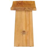 vidaXL Stolček iz trdne tikovine | Shoptok.si