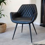 MID.YOU SET STOLOV, kovina, tekstil črna | Shoptok.si