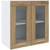 Maison Chic Kuhinjska stenska omarica - Kuhinjska omarica s steklenimi vrati “Lyon” 60x31x60cm iu637, (22063768) | Shoptok.si