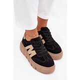 VINCEZA Women's Suede Platform Sneakers | ePonuda.com