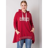 RELEVANCE Sweatshirt-RV-BL-6849.63P-burgundy | Shoptok.si