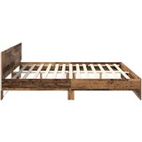  Okvir za krevet Staro drvo 200 x 200 cm Konstruirano drvo | shoptok.hr
